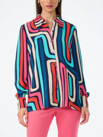 Trina Turk Montero Top In Multi