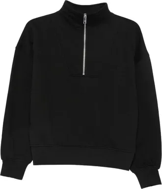 Calvin Klein Half-zip Logo-embroidered Sweater