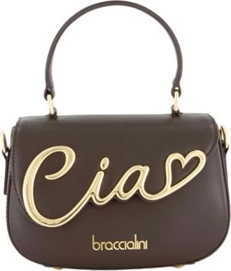 Braccialini Dames, Tassen, Bruin, Maat: ONE Size Leer