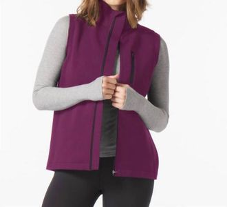 Glyder Scuba Vest In Mulberry