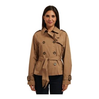 Pennyblack Pbbquiete Trench Corto - Coats - Mujer - Marr&oacute;n - XL