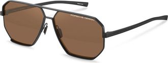 Porsche Design P8995 A171 Mens Sunglasses Black Size 63