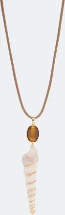 Jennifer Behr Finley pearl seashell necklace