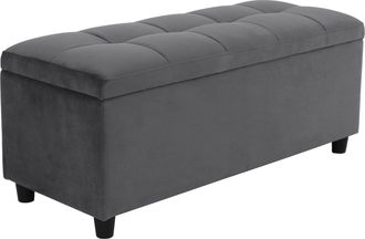 HOME AFFAIRE Bettbank »Abgesteppt« Mit Stauraum, auch als Garderobenbank geeignet, Polsterbank