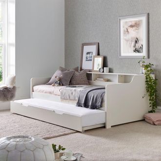 Bedmaster Bedmaster - Tyler Guest Bed And Trundle White