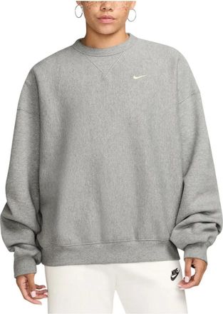 Nike Sudadera Studio Fleece Heavyweight Oversized - Sport - Mujer - Gris - XS
