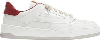 P448 Brixton Sneaker - Heren - Sneakers - Wit - 42 EU - Katoen - Schoenen