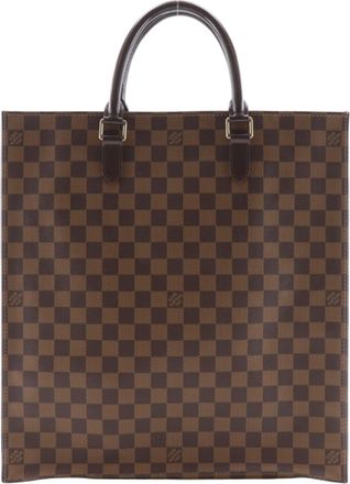 Louis Vuitton Brown Damier Canvas Handbag Tote Bag (Pre-Owned)