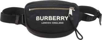 Burberry Black Nylon Fanny Pack (Pre-Owned)