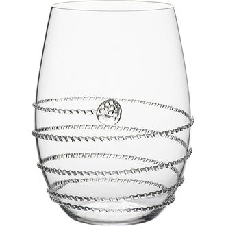 Juliska Amalia Stemless White Wine Glass in Clear at Nordstrom