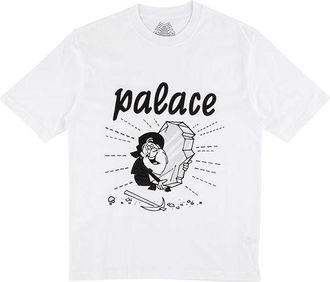 Palace Nugget Gold Printing Short Sleeve Unisex White P16TS021