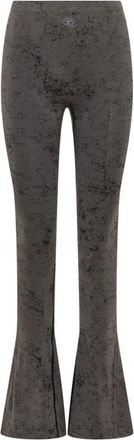Diesel Broek met wijde pijpen - Dames - Trainingsleggings - Zwart - S - Fitness