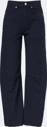 Veronica Beard Sloan barrel-leg jeans