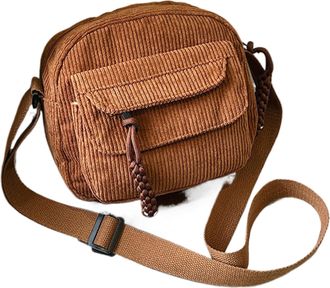 Generic Corduroy Tote Bag - Ladies Casual Purse, Shoulder Work Bag with Spacious Design Feature, Travel Shopping Accessory for Daily Use, Hotel Apartment, Cas