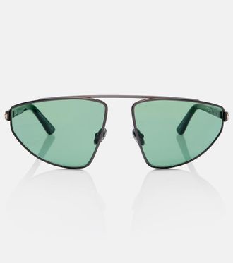 Tom Ford Parker Wire aviator sunglasses