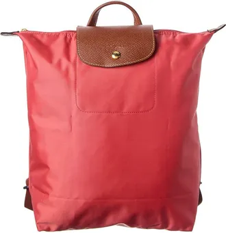 Longchamp Le Pilage Canvas Backpack