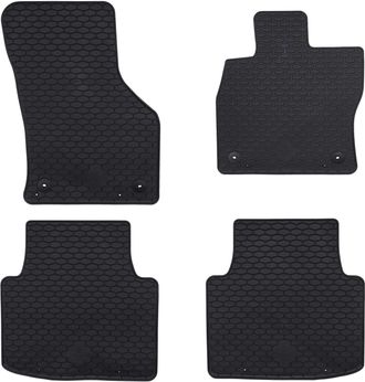 vidaXL Vidaxl Tappetino Per Auto 4 Pz