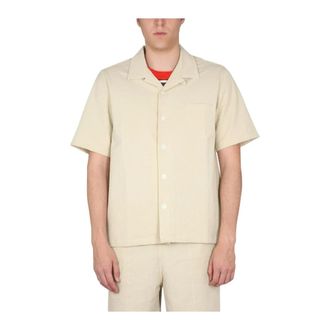 Howlin Heren, Overhemden, Beige, Maat: XL Katoen