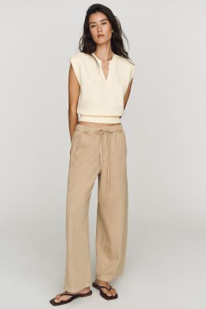 Pilcro Izzie Relaxed Full-Length Barrel Pants