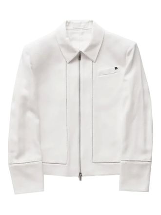 Helmut Lang Bomberjack met rits - Wit