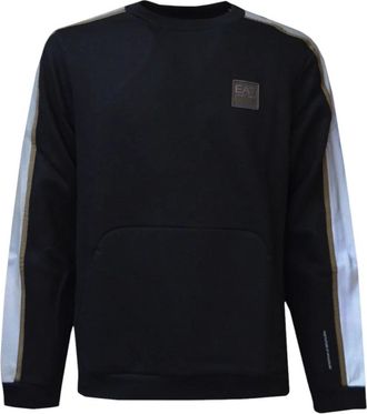 Emporio Armani 6Dpm 36 Pjodz Sweatshirt - Heren - Sweatshirts - Zwart - 2XL - Katoen - Hoodies & sweatvesten