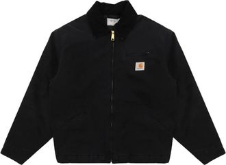 Carhartt Work in Progress OG Detroit Jacket - Heren - Jassen - Zwart - Maat: L Katoen