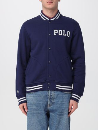 Polo Ralph Lauren Felpa in cotone con logo Polo Ralph Lauren