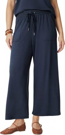 Splendid Jada Full Length Sweatpant In Navy
