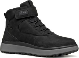 Geox U Granito + Grip - Heren - Veterlaarzen - Zwart - 42 EU - Leer - Schoenen