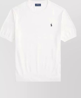 Polo Ralph Lauren short sleeve crew neck knit sweater