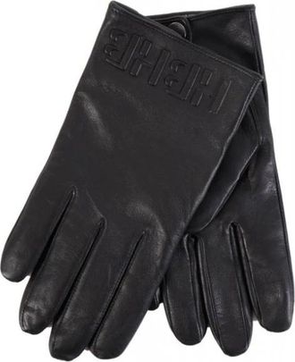 HUGO BOSS Hopke Handschoenen - Heren - Accessoires - Zwart - Maat: 9 1/2 IN