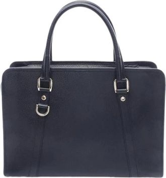 Gucci Pre-owned Vintage Handtas - Dames - Vintage Handtas - Zwart - ONE Size - Leer - Vintage