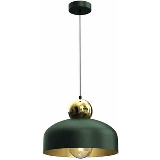 Milagro Lampada a sospensione Milagro HARALD MLP7694 verde/oro