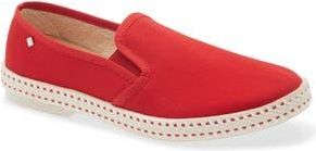 Rivieras Shoes Classic Canvas Slip-On Loafer in Rouge at Nordstrom Rack, Size 38