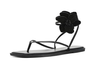 Free People Mismatch Magnolia Sandals Womens Sandals Black Tide Leather : EU 37.5 (US Womens 7.5) M