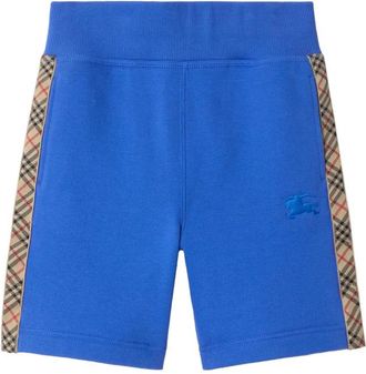 Burberry Check-trim Cotton Shorts