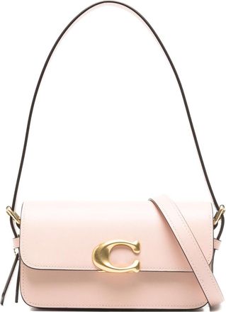 Coach Zoe Leather Shoulder Bag