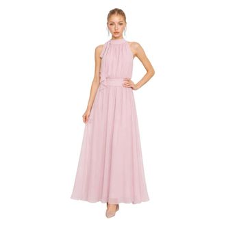 Kocca Chifox Avondjurk - Dames - Avondkleed - Roze - L - Chiffon - Kleedjes