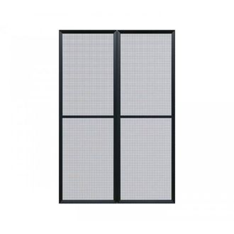 Palram Lean To Greenhouse Screen Door Set - W137 x H204.8 cm - Grey in Dark Grey