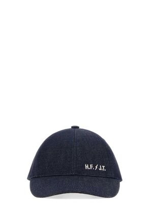 A.P.C. Navy Blue Rabbit Logo Baseball Hat