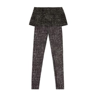 Diesel Dames, Broeken, Zwart, Maat: XS Katoen