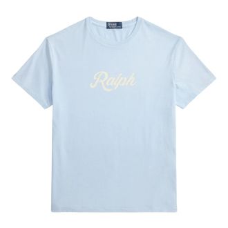 Ralph Lauren T-Shirts, male, Blue, Size: XL The Ralph Logo T-shirt
