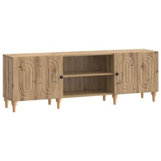 vidaXL Mueble De Tv Roble Artesanal 150 X 31 X 50 Cm Vidaxl
