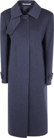 Tagliatore Single-Breasted Coats - Dames - Mantel - Blauw - S - Jassen