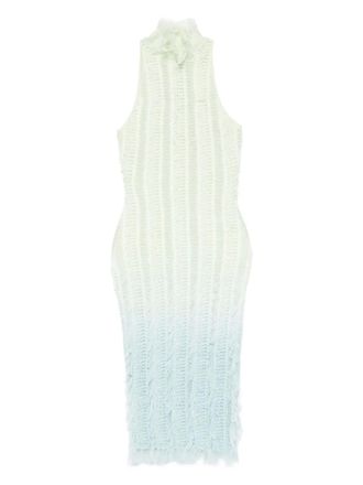 Roberta Einer Angel midi dress - women - Fabric - XS/S - Green