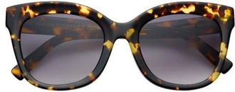 Freyrs Eyewear Naples Cat Eye Sunglasses in Tortoise at Nordstrom