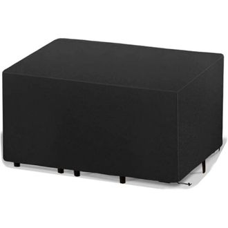 OEM Funda Protectora Para Muebles De Jard&iacute;n De Rat&aacute;n, Funda Protectora Grande Para Mesa De Exterior, Impermeable Y Duradera, Oxford, 242 X 162 X 100 Cm -c