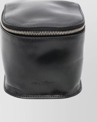 Rick Owens compact rectangular travel beauty case