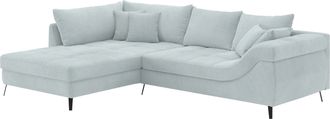 Mr. Couch Ecksofa »Portofino, L-Form« Mit Kaltschaumpolsterung, bis 140 kg belastbar
