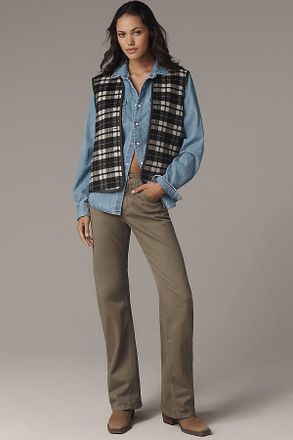 Pilcro Essential Low-Rise Flare Pants